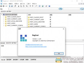 [Windows]注册表编辑工具 RegCool v1.124 绿色单文件