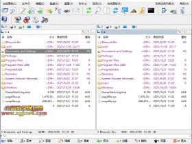 [Windows]电脑双窗口文件夹管理工具：EF Commander v2021.12便携版
