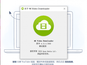 [Windows]视频下载工具 4K Video Downloader 4.13.5.3950 32位64位真正可用补丁