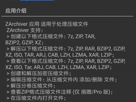 [Android]最强安卓解压缩工具 Zarchiver Pro 0.9.5中文版