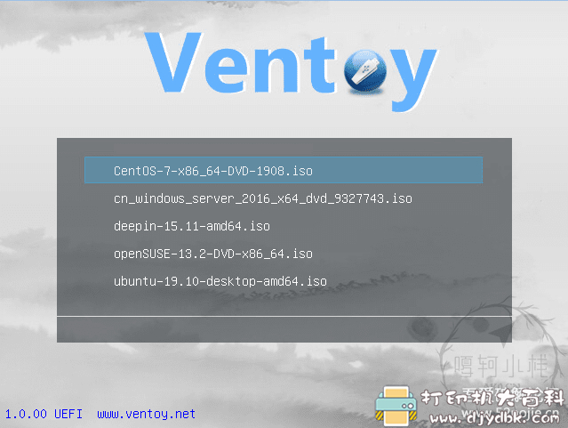 多系统U盘启动盘制作工具：国产开源软件 Ventoy 配图 No.1