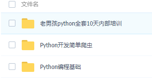 （13G）python学习大礼包！【编程基础+简单爬虫+进阶项目+开发培训全套视频教程】 配图